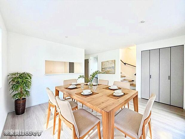 ■心落ち着く場所、ゆったり過ごせるリビング