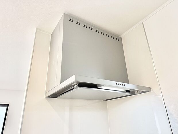 ■調理時の蒸気や匂いが換気扇に誘導され、効率的に排煙ができます。