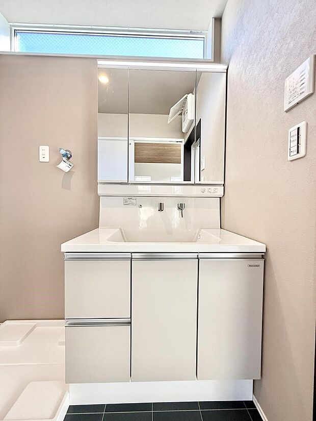 清潔感のある洗面所です！  