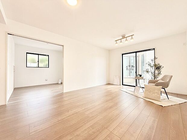 ■家族の笑顔があふれる、くつろぎの空間