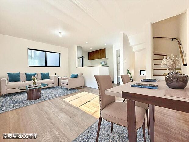 いつの間にか家族が集まっちゃうそんなリビングいいですよね