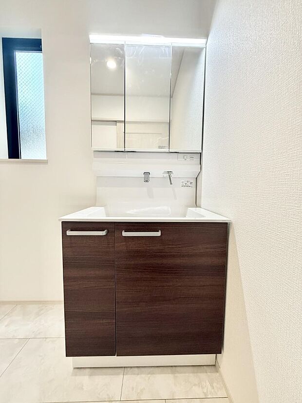 ■朝の準備がスムーズにできる広さです