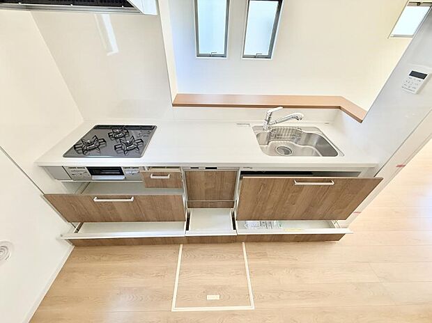 2号棟 ■料理がもっと楽しくなる、快適なキッチン空間