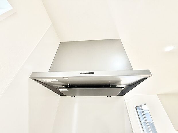 ■調理時の蒸気や匂いが換気扇に誘導され、効率的に排煙ができます。