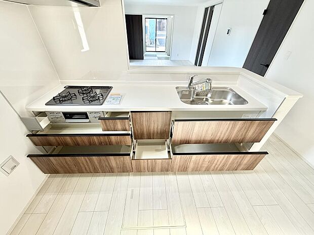 ■料理がもっと楽しくなる、快適なキッチン空間