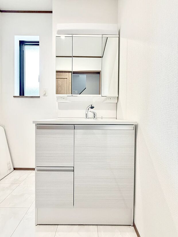 ■朝の準備がスムーズにできる広さです