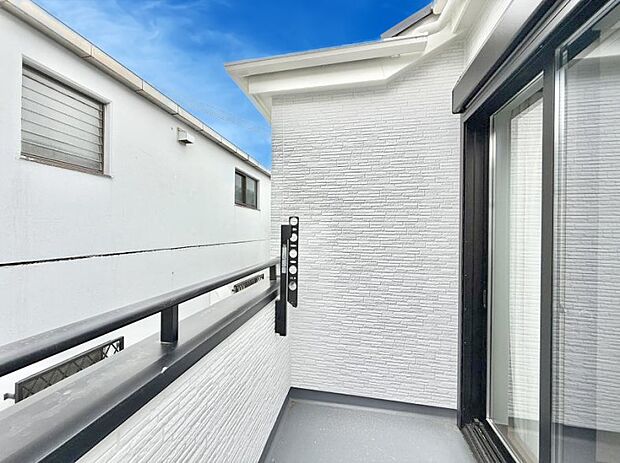 ■お洗濯物がよく乾く陽当たり良好のバルコニーです！  