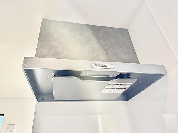 ■調理時の蒸気や匂いが換気扇に誘導され、効率的に排煙ができます。