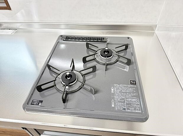 ■お掃除のしやすいコンロで楽しくお料理