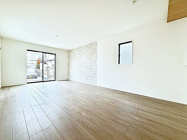 ■くつろぎと笑顔が集まる、心温まるリビング