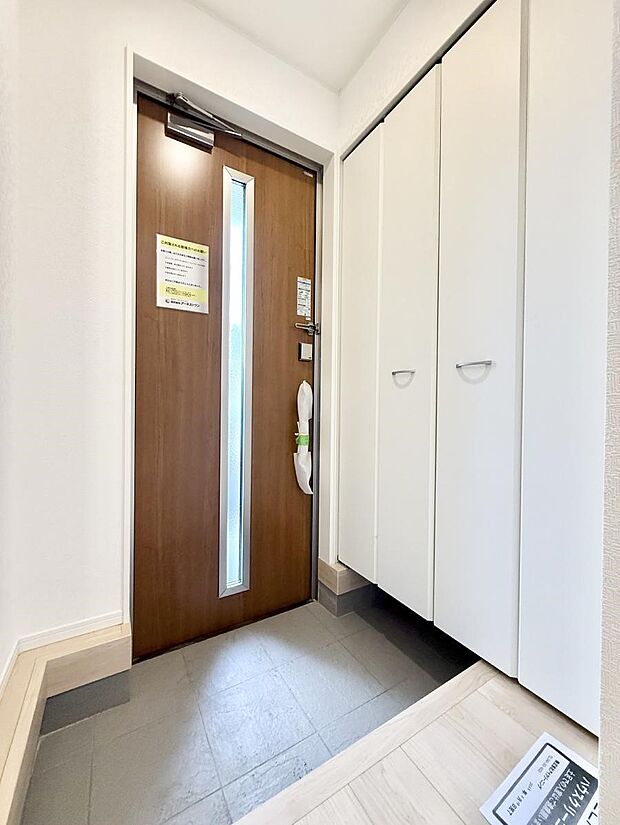 ■収納力の高いシューズボックス付! 玄関がキレイに片付きます!