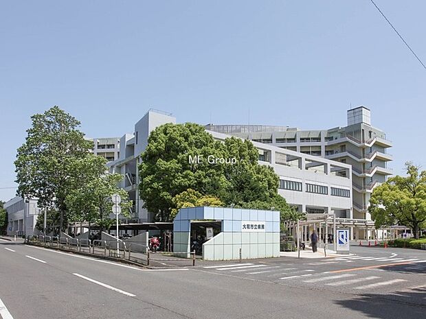 病院 1100m 大和市立病院