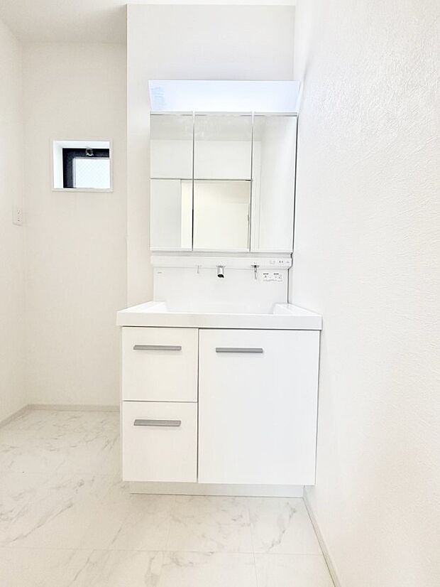 ■お洒落で清潔感のある洗面所