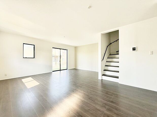 ■リビングイン階段を採用!コミュニケーションが取りやすいですね