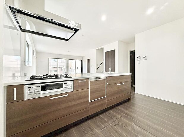 ■家族の絆を深める、温もりのあるキッチン