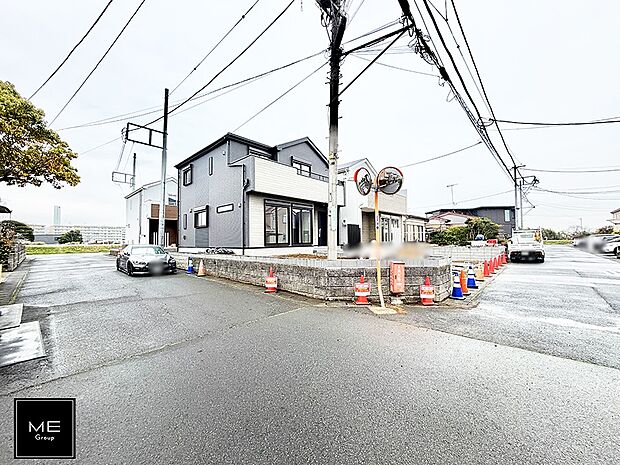 ■前面道路広々