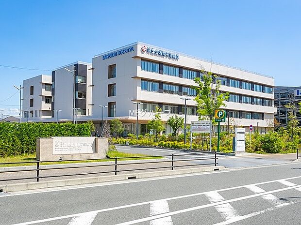 病院 1300m 済生会湘南平塚病院