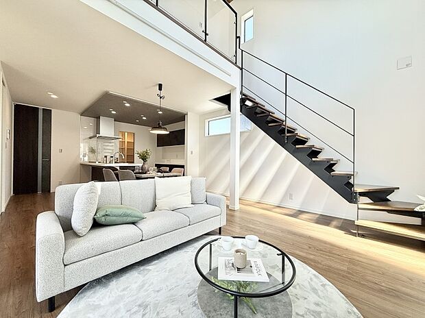 ■インテリアを考えるのが楽しみな広いリビングです!