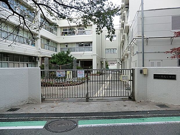小学校 600m 横浜市立港北小学校