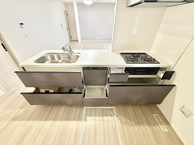 1号棟 ■料理が楽しくなる、機能的で洗練された空間