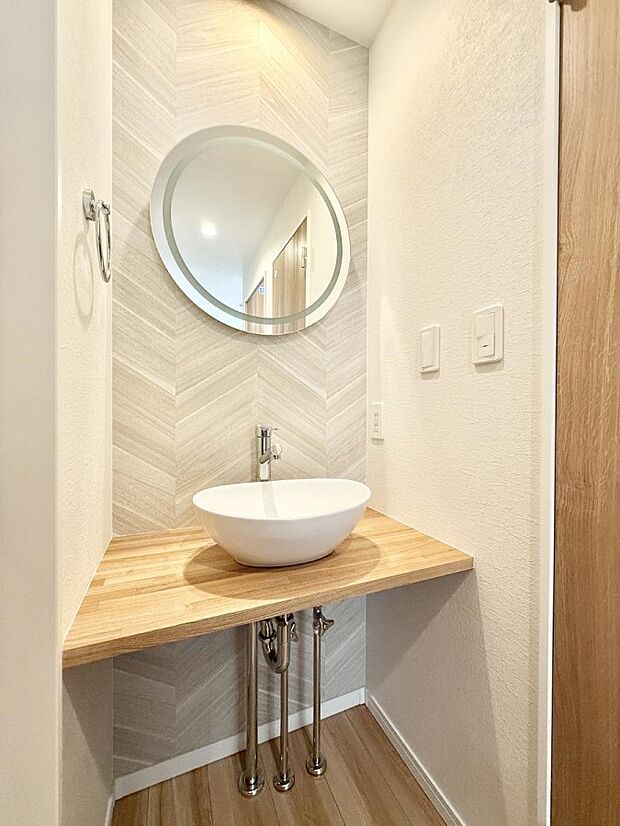 ■朝の準備がスムーズにできる広さです