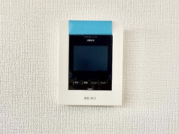 ■訪問者を確認できて安心感が増します