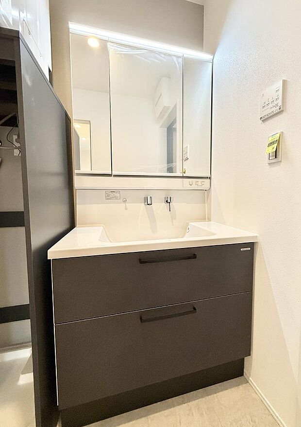 清潔感のある洗面所です!