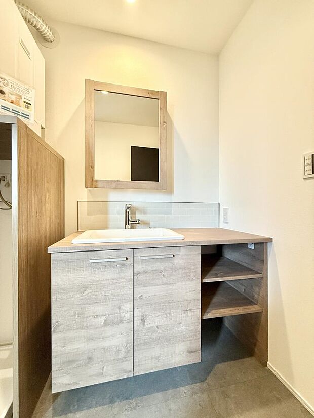 ■お洒落で清潔感のある洗面所