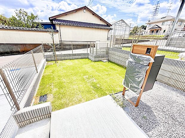 4号棟 ■庭付き住宅は多様な使用用途で活用できます