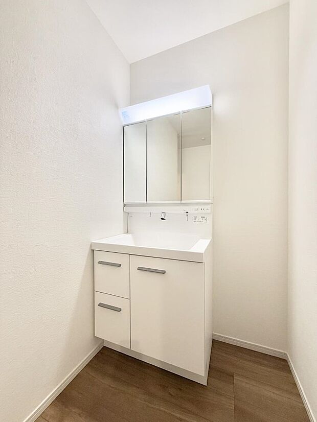 ■お洒落で清潔感のある洗面所