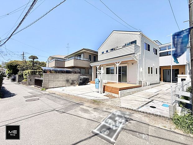前面道路広々