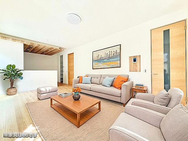 ■光と風を感じる、リラックスできる空間