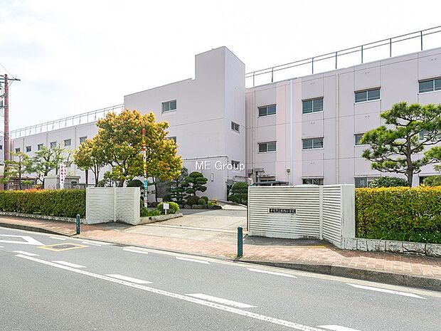 小学校 550m 平塚市立横内小学校