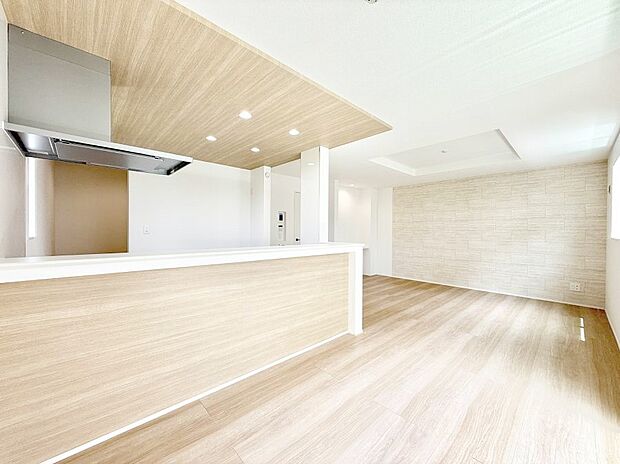 1号棟  ■温もりを感じる、居心地のいいリビング