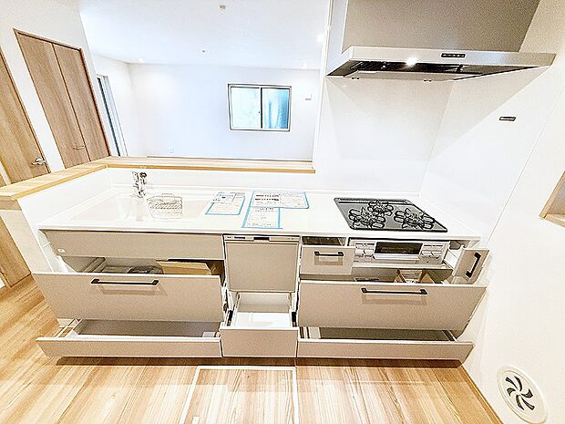 1号棟 ■キレイに片付く、使いやすいキッチン