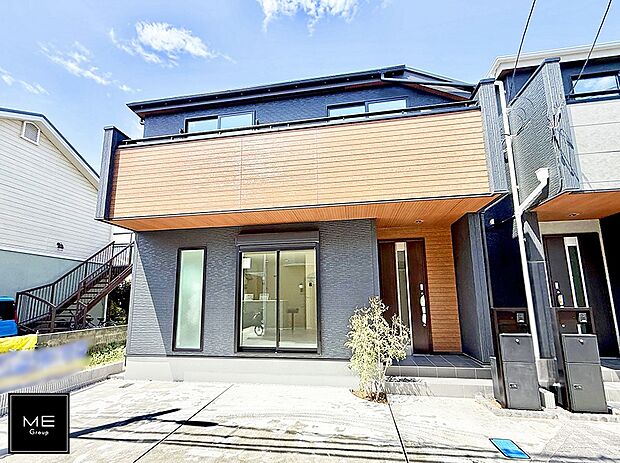 落ち着いたお洒落な外観