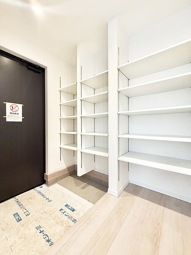 3号棟 ■ ここから始まる一日、すっきり整った玄関