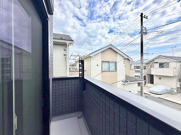 3号棟 ■お洗濯物がよく乾く陽当たり良好のバルコニーです!