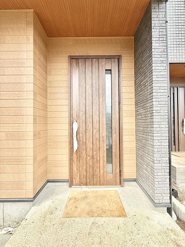 ■ 心地よい暮らしへとつながる、温かい玄関