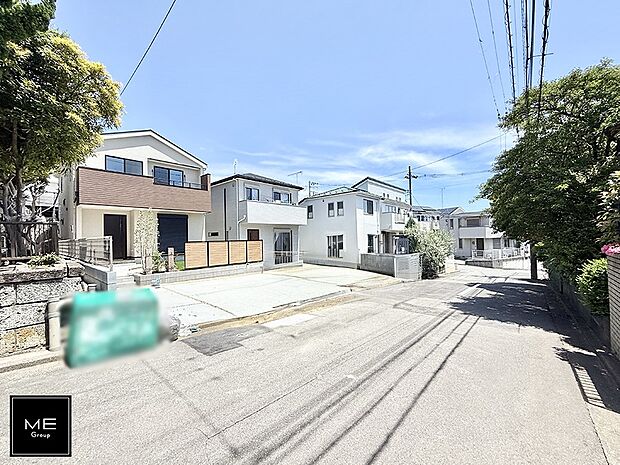 ■前面道路広々