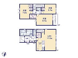 八王子市西寺方町02期 新築戸建 全2棟 2号棟