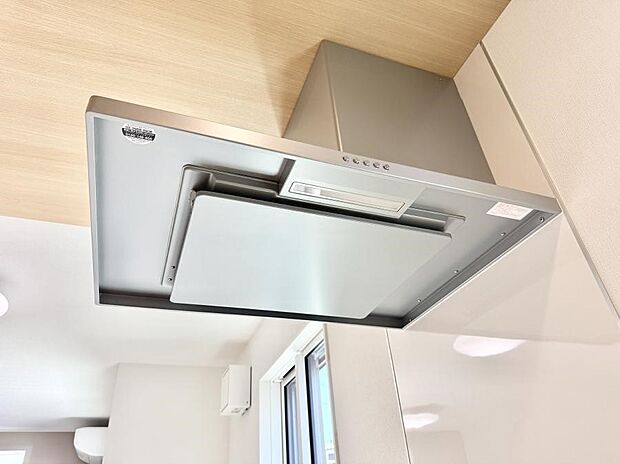 ■調理時の蒸気や匂いが換気扇に誘導され、効率的に排煙ができます。