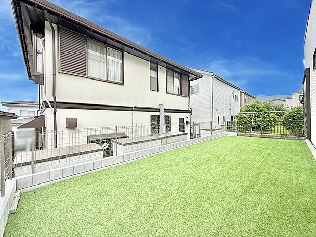 1号棟 ■庭付き住宅は多様な使用用途で活用できます
