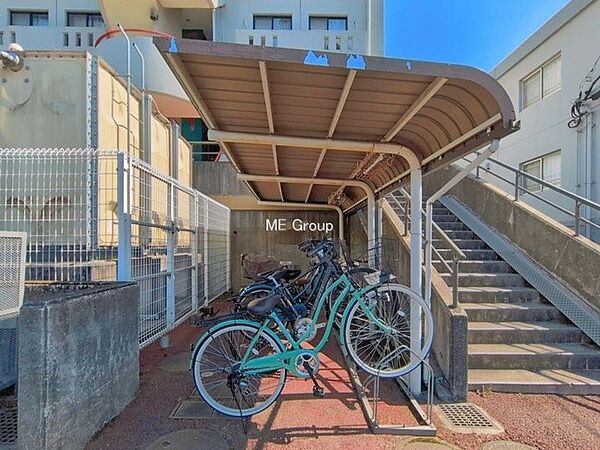 ■自転車を使うご家族にも安心の駐輪スペースを敷地内にご用意