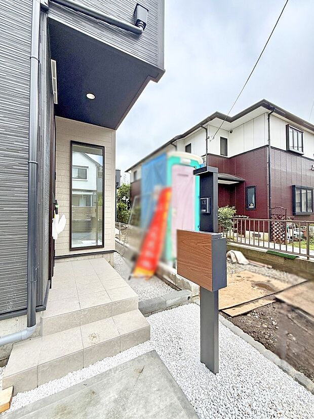 1号棟 ■ シンプルで美しく、住まいの第一印象を彩る玄関です