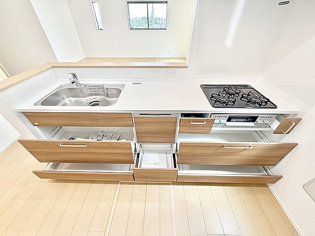 1号棟 ■美味しい時間が生まれる、笑顔あふれるキッチン