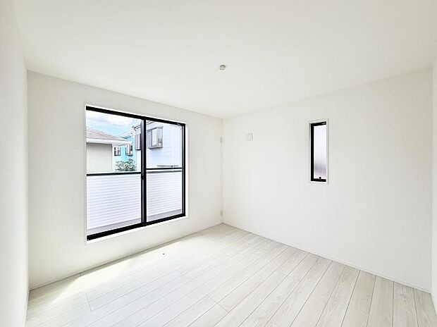 1号棟 ■窓の配置や通気性の良い設計で部屋の空気がこもらず、常に新鮮な空気が流れます