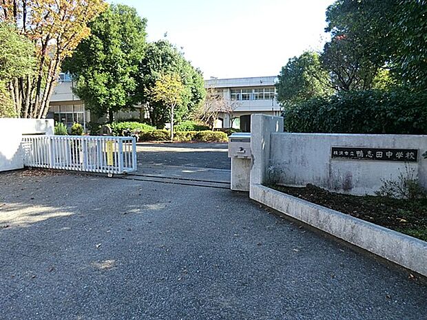 中学校 1200m 横浜市立鴨志田中学校