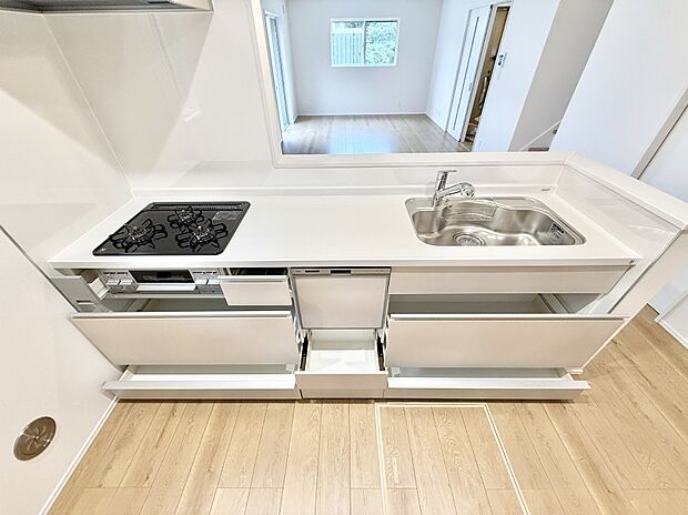 1号棟 ■家族の絆を深める、温もりのあるキッチン