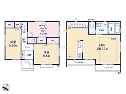 横浜市金沢区長浜2丁目2 新築戸建 全1棟 1号棟